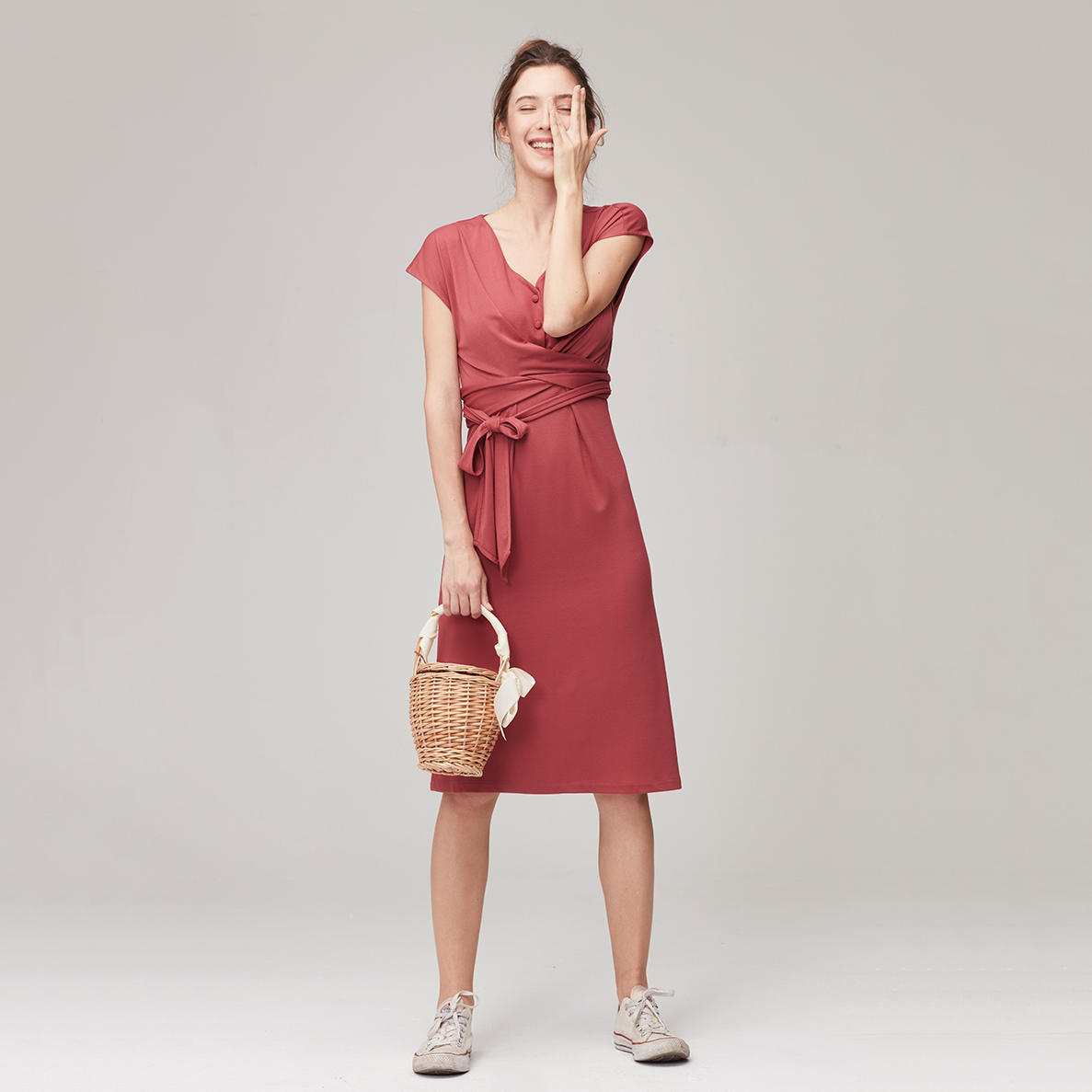 Custom & Wholesale Cotton Maternity Dress For Women