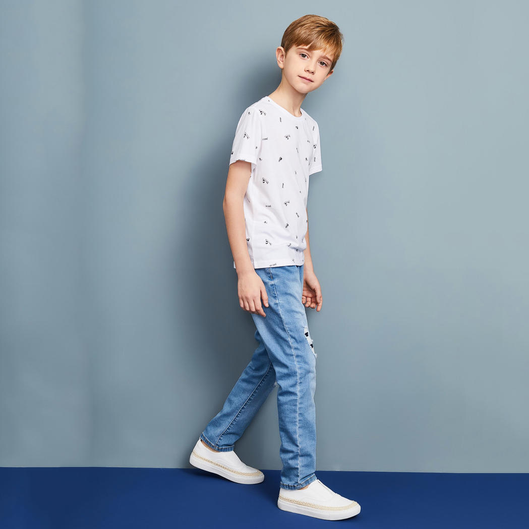 OEM Factory Custom Boys Short Sleeve Shirts